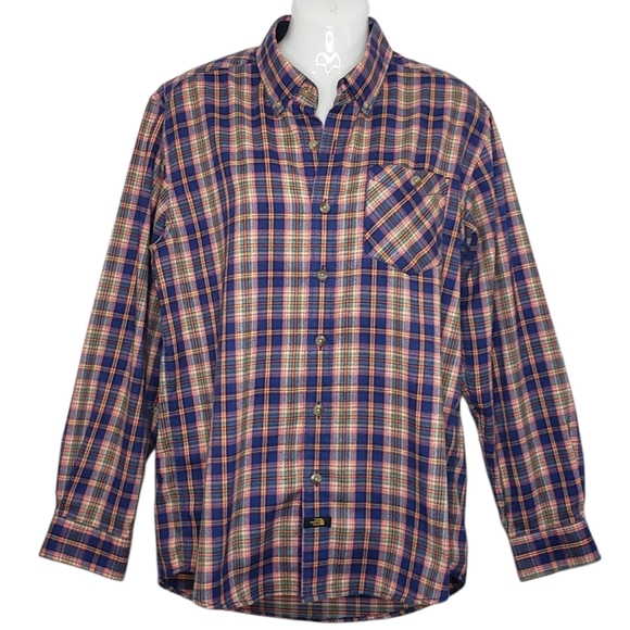 The North Face Woman's Plaid Button-Up Shirt Medium - Picture 1 of 14